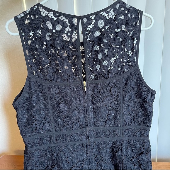 Lilly Pulitzer Juli Lace Romper Noir Size 14 - Picture 8 of 16